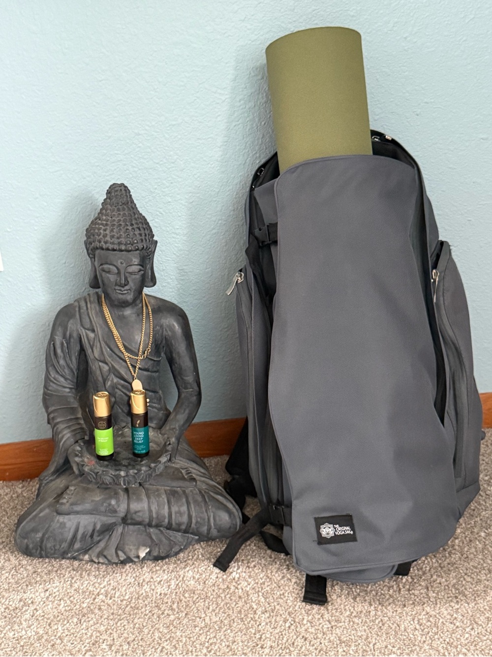 The Original Yoga Sak - grayish/blue color